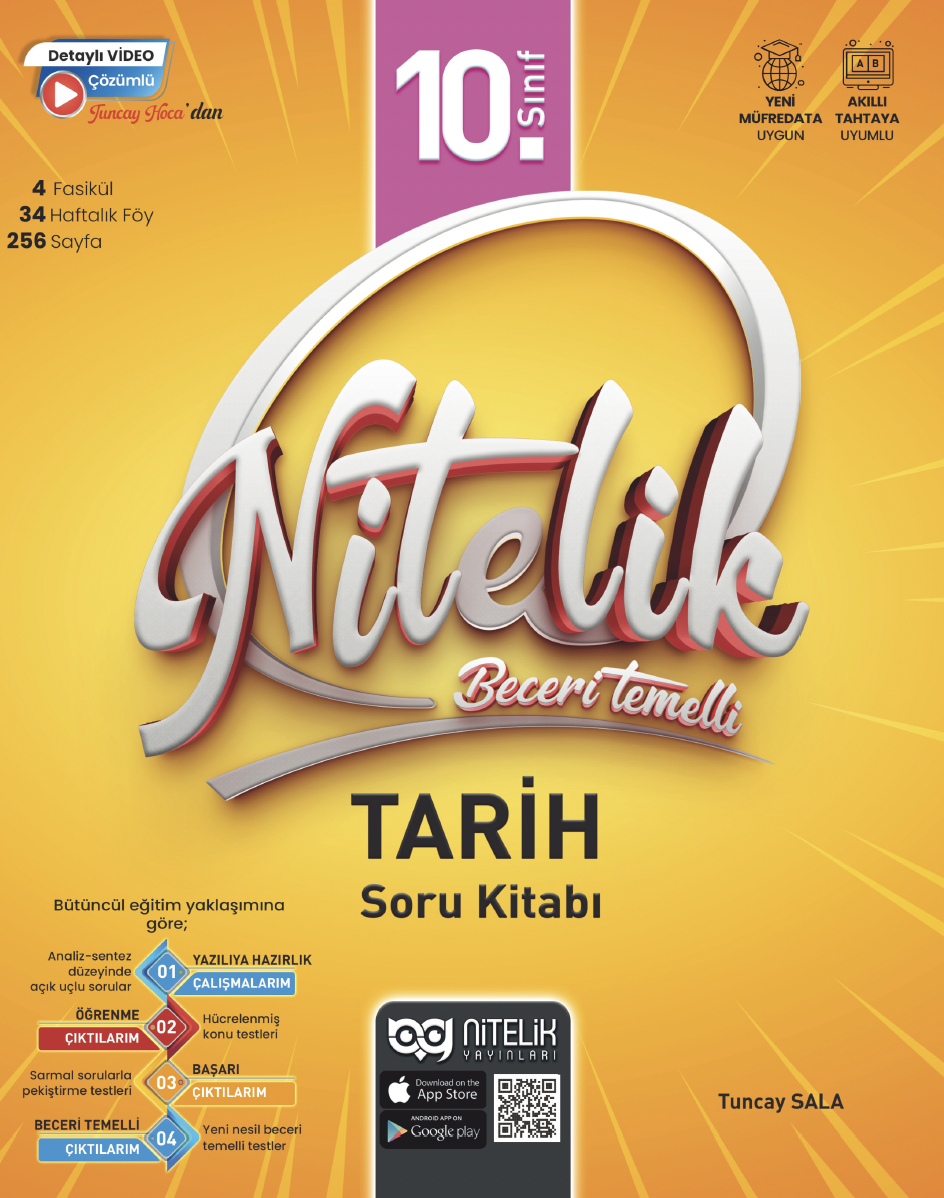 10. SINIF TARİH BECERİ TEMELLİ SORU KİTABI